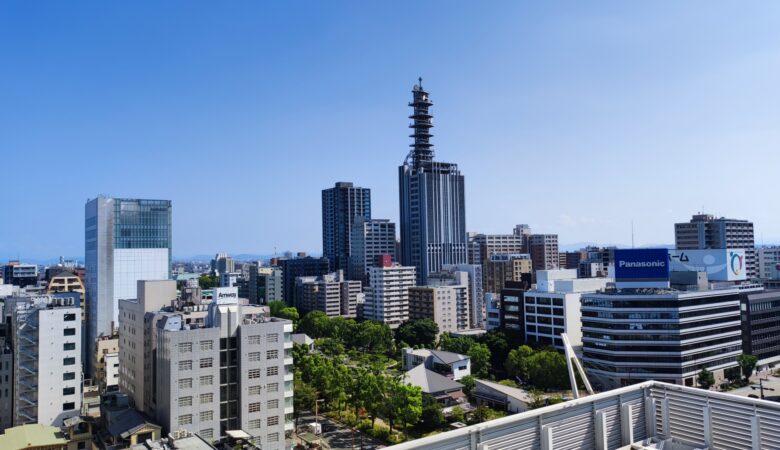 名古屋のオフィス群